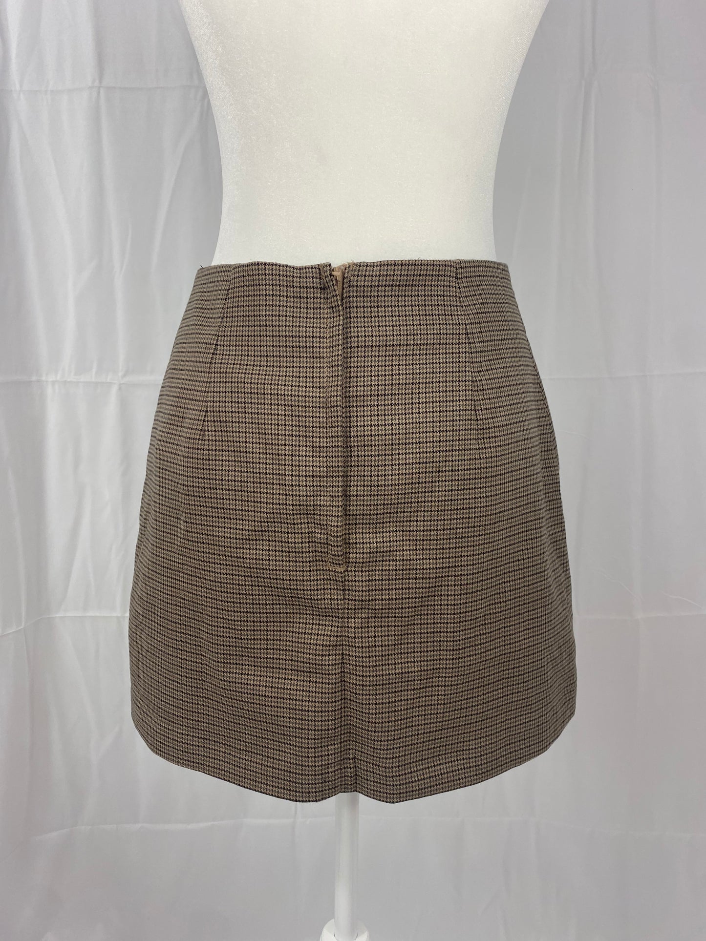 H&M Checkered mini skirt