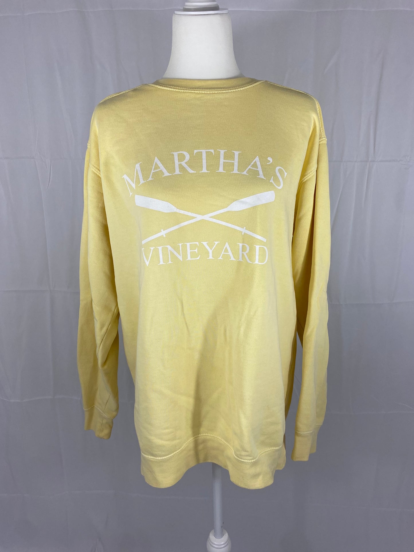 Yellow Martha’s Vineyard Crewneck