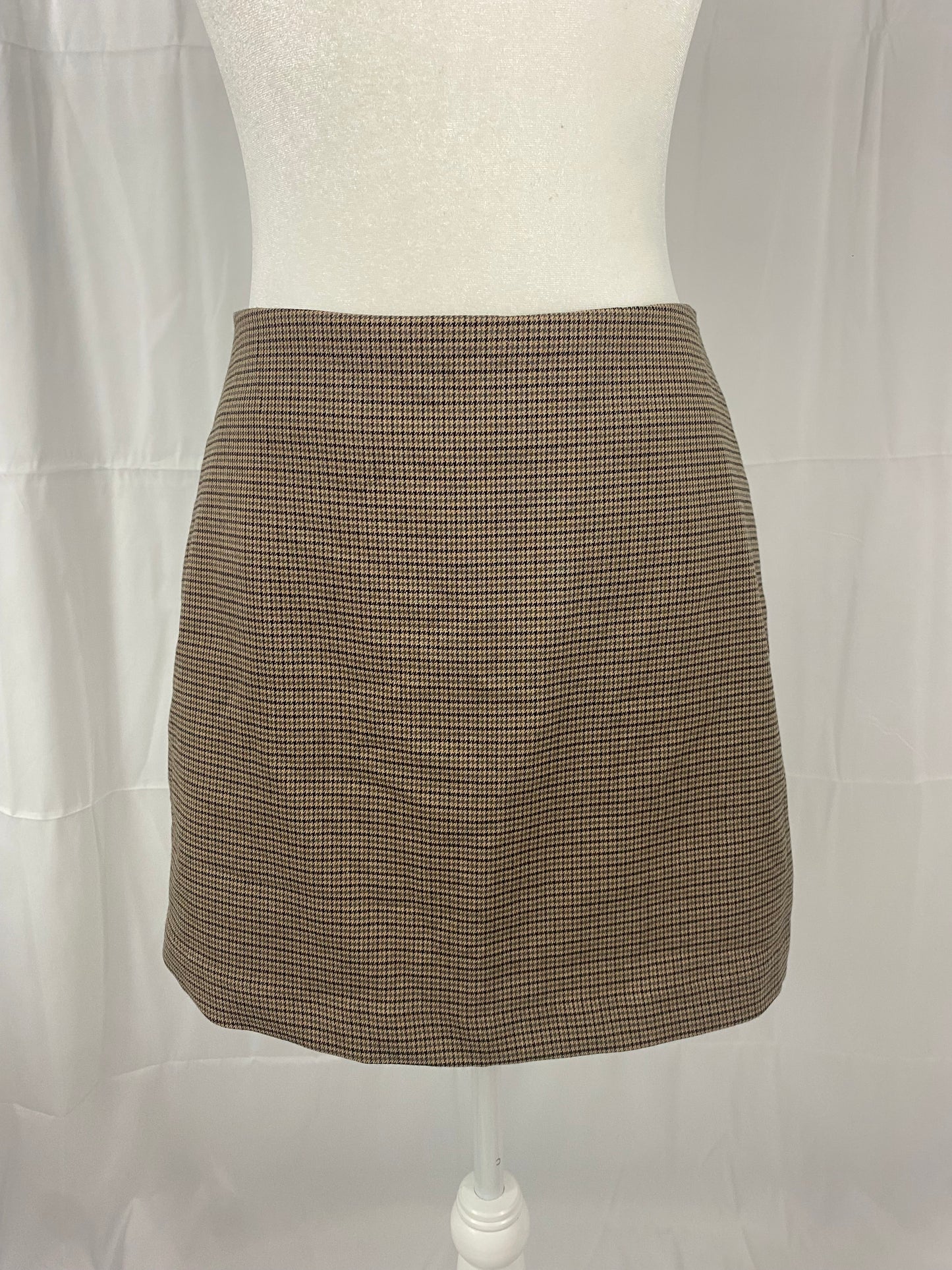 H&M Checkered mini skirt